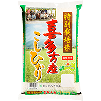 むらせ八千代会 ＪＡ会津よつば 特別栽培米
会津喜多方産コシヒカリ 商品画像