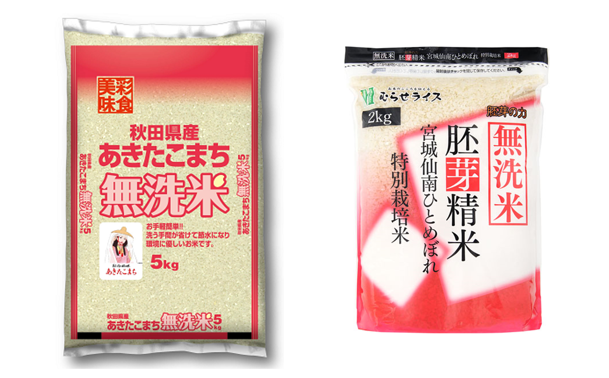 むらせの無洗米シリーズ 商品画像
