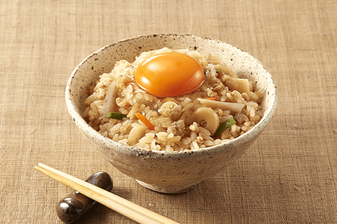 やさしい味わい 卵かけご飯アレンジ