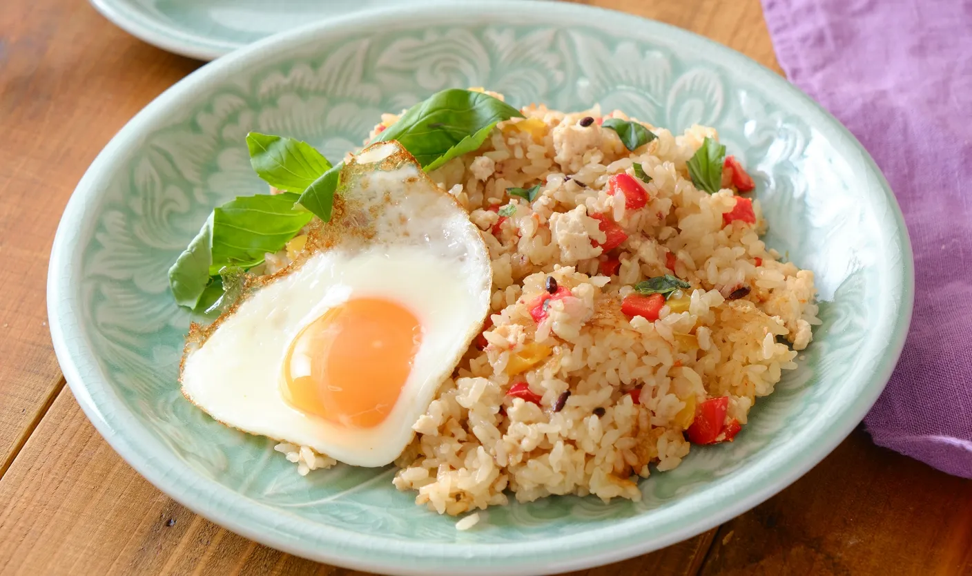 炊き込みガパオライス