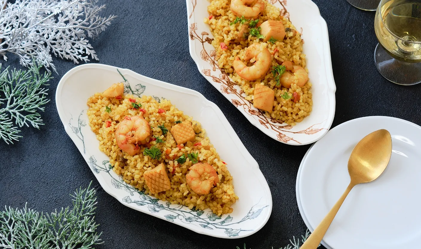 炊き込みパエリア